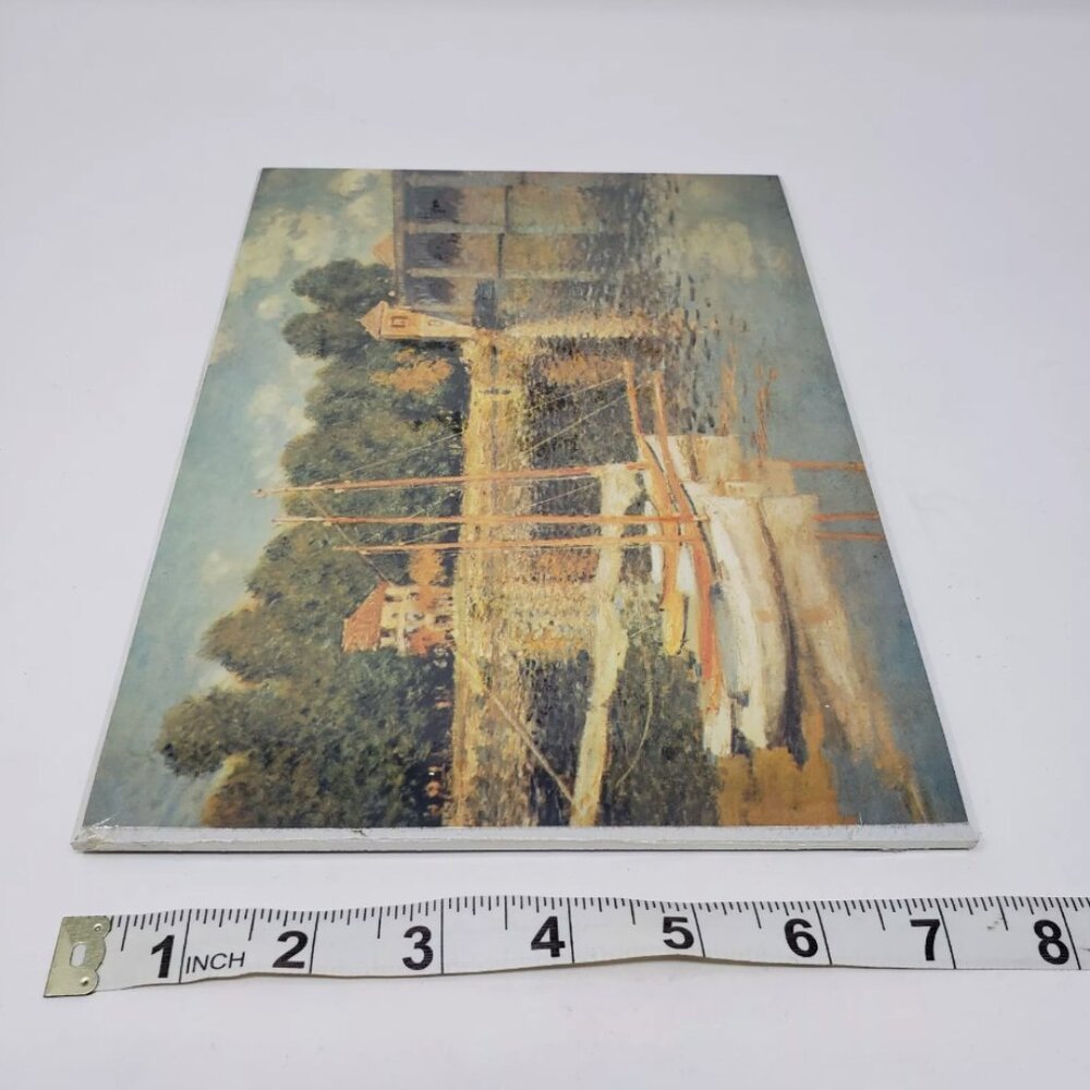 1981 CLAUDE MONET Bridge at Argenteuil Metropolitan Museum Of Art Print Wall Art - Picture 7 of 7